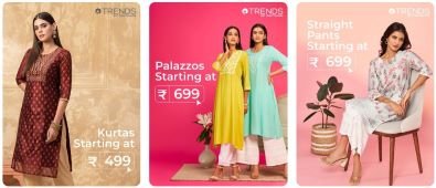 Reliance Trends Independence Day Online Offers